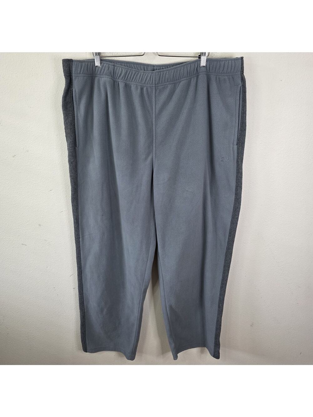 Starter Sweatpants Men’s Size 2XL (44-46) Gray Elastic Waist Straight Leg